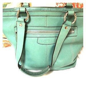 Coach genuine leather purse